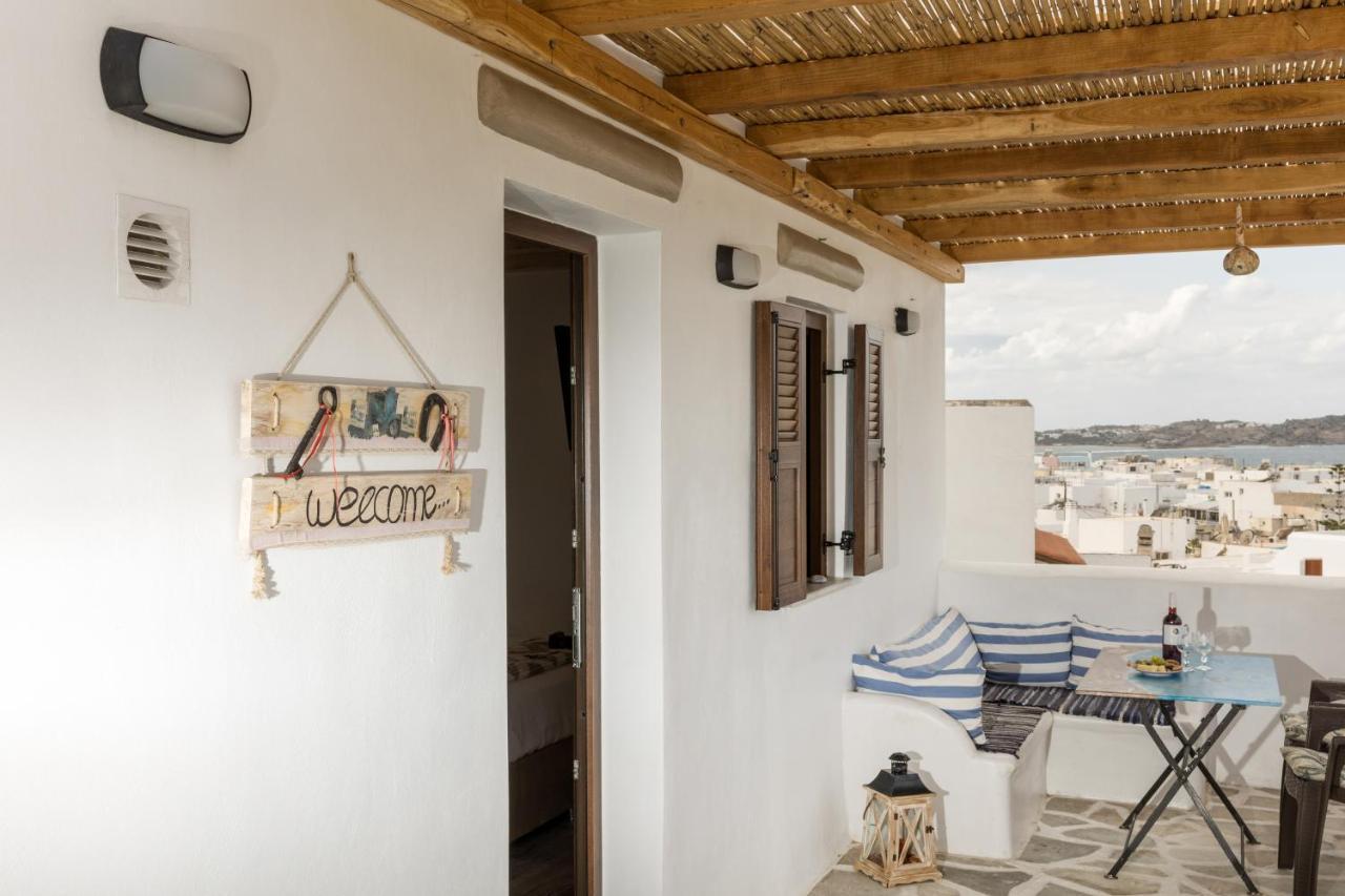 Elizabeth'S Small Apartment Naxos City Exteriör bild